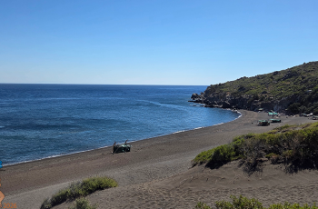 Pachia Ammos beach on Nissiros island